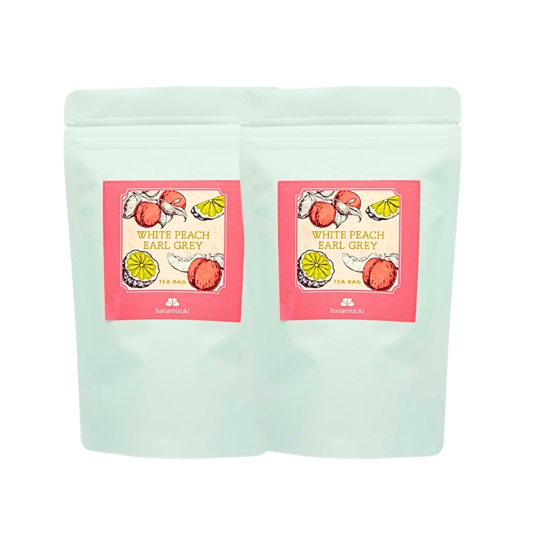 【夏季限定/フレーバーティー】白桃&アールグレイ(White Peach & Earl Grey)