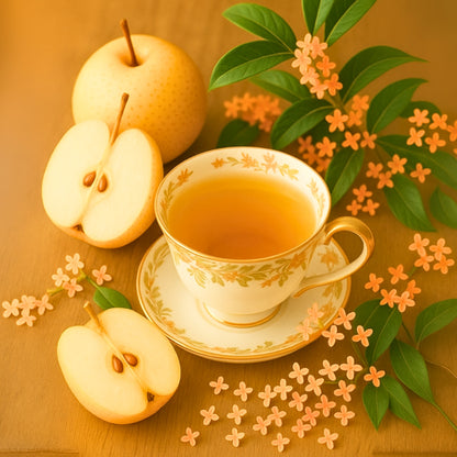 【秋季限定/フレーバーティー】金木犀&梨（紅茶入り煎茶）