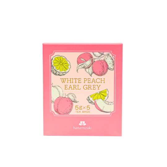 【夏季限定/フレーバーティー】白桃＆アールグレイ（White Peach & Earl Grey）