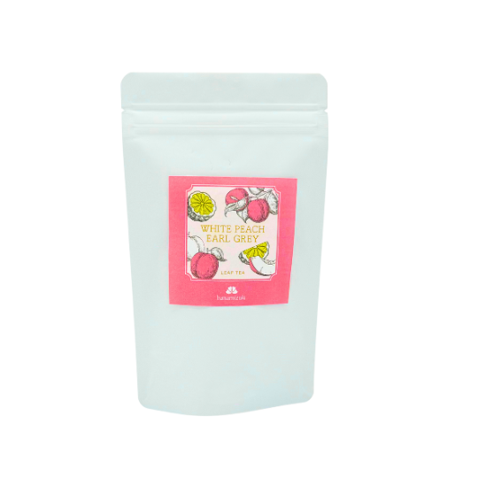【夏季限定/フレーバーティー】白桃＆アールグレイ（White Peach & Earl Grey）