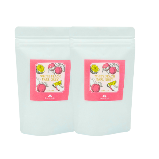 【夏季限定/フレーバーティー】白桃＆アールグレイ（White Peach & Earl Grey）
