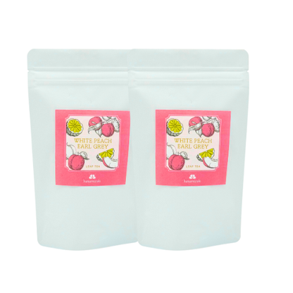 【夏季限定/フレーバーティー】白桃＆アールグレイ（White Peach & Earl Grey）