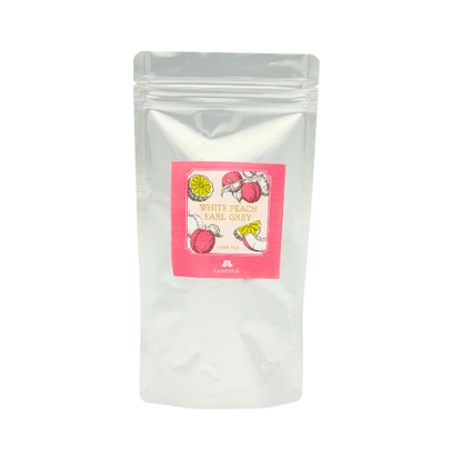 【夏季限定/フレーバーティー】白桃＆アールグレイ（White Peach & Earl Grey）