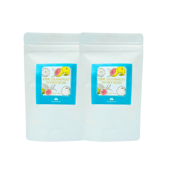 【夏季限定/フレーバーティー】ピンクグレープフルーツハニーブッシュ（Pink Grapefruit Honeybush)