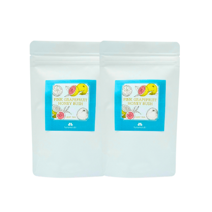 【夏季限定/フレーバーティー】ピンクグレープフルーツハニーブッシュ（Pink Grapefruit Honeybush)